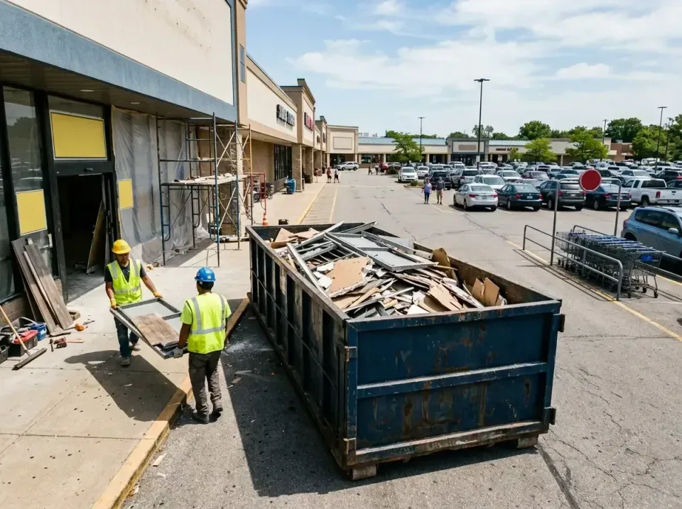 retail-store-renovation-debris-003 — frequently asked questions, Roll-off Dumpster Rentals in Leander, TX